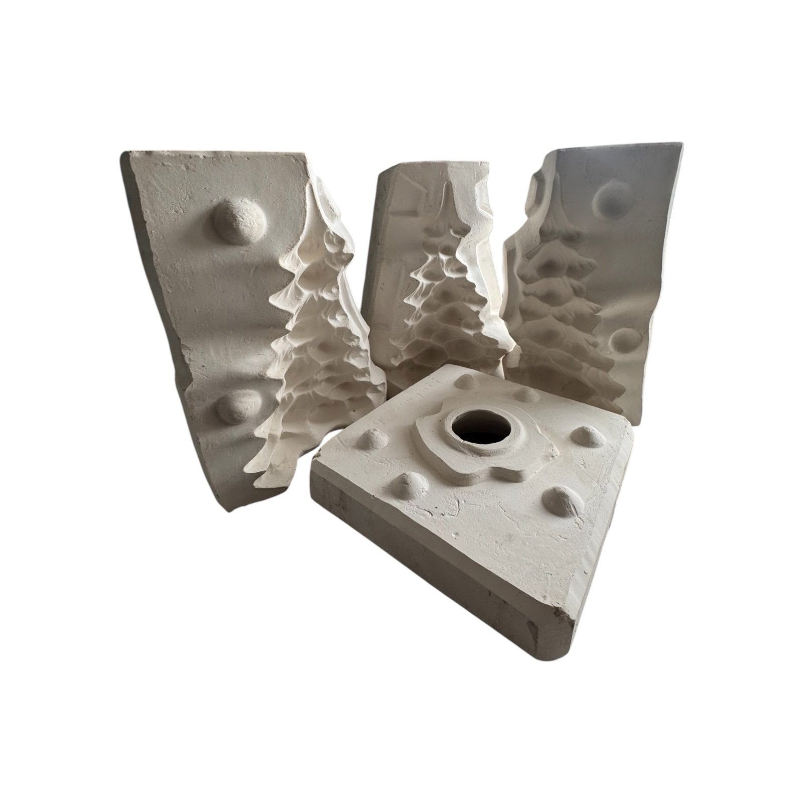 Large Christmas Tree & Barrel Base Slip Casting Mould - Image 6