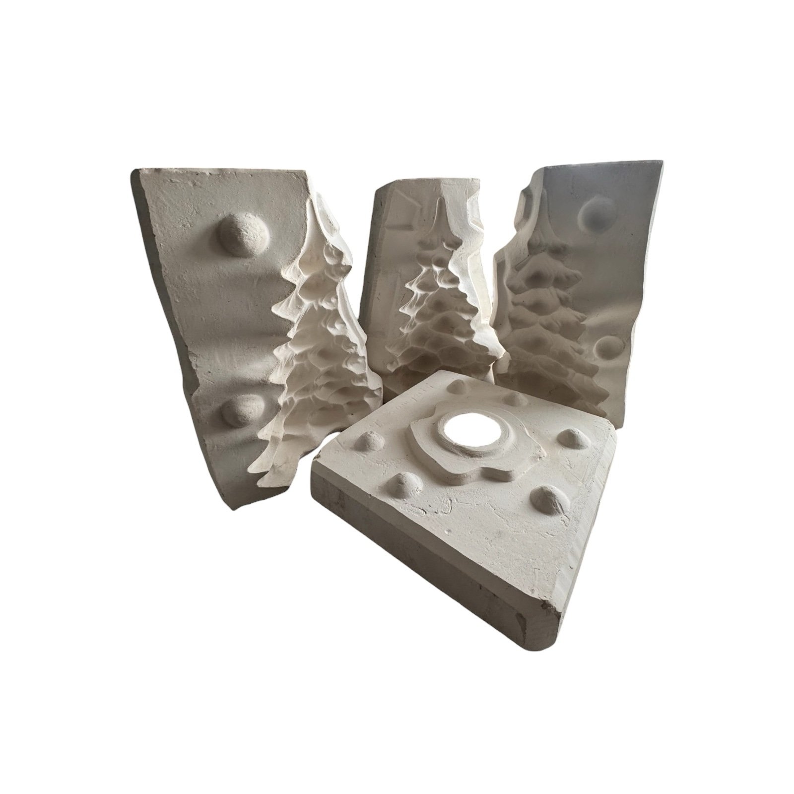 Large Christmas Tree & Barrel Base Slip Casting Mould - Image 5